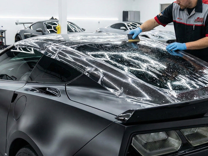 The Invisible Killer: Why Your Corvette's Carbon Fiber Roof Needs PPF Protection Immediately