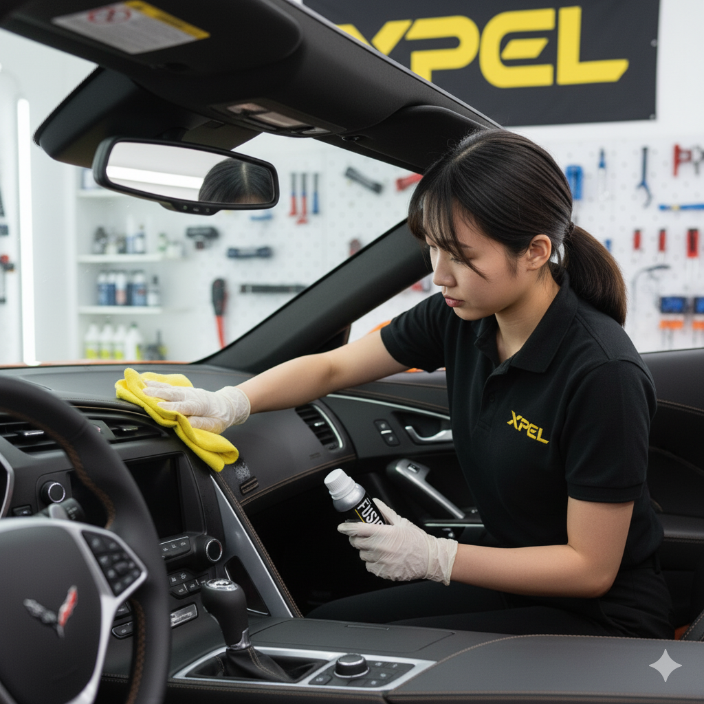 Chevrolet Ceramic Coating Application in Los Angeles | XPEL Fusion Plus