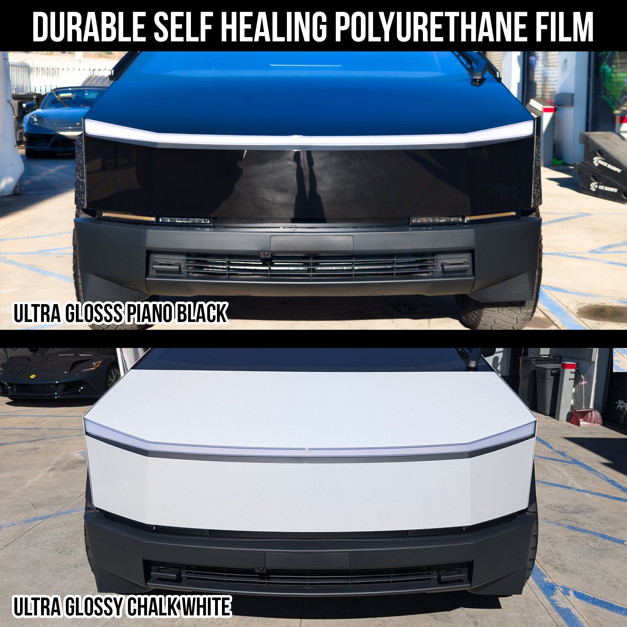 Cybertruck Full Body Color Change Paint Protection Film PPF DIY Kit