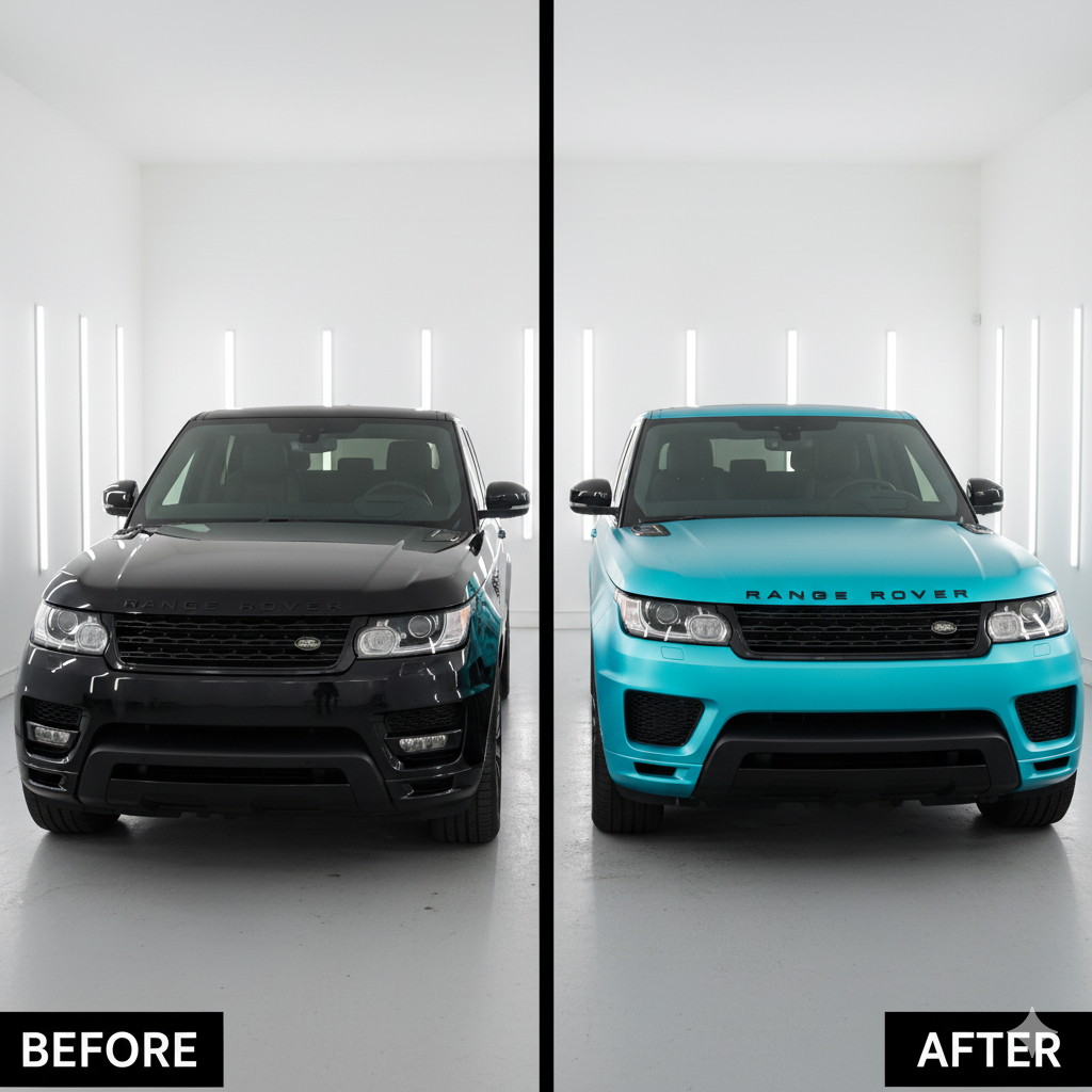 Land Rover Color Change PPF Wrap Installation: Luxury Protection & Custom Style in Los Angeles