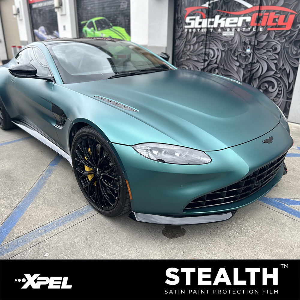 XPEL Aston Martin Paint Protection Film (PPF) Clear Bra Installation in Los Angeles | Full Front & Full Body Clear Bra for All Models