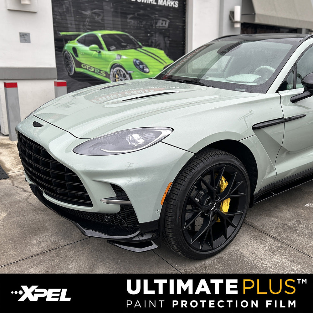 XPEL Aston Martin Paint Protection Film (PPF) Clear Bra Installation in Los Angeles | Full Front & Full Body Clear Bra for All Models