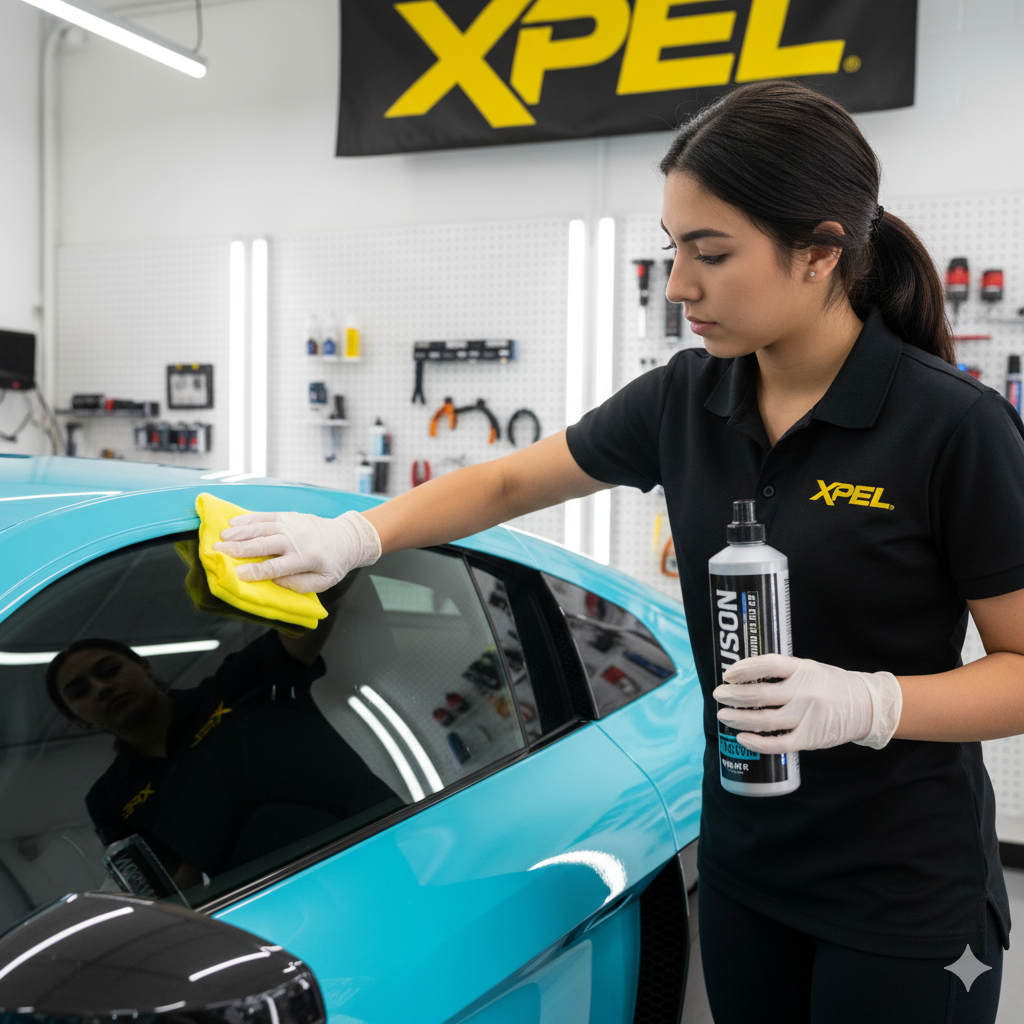 Audi Ceramic Coating Application in Los Angeles | XPEL Fusion Plus Protection