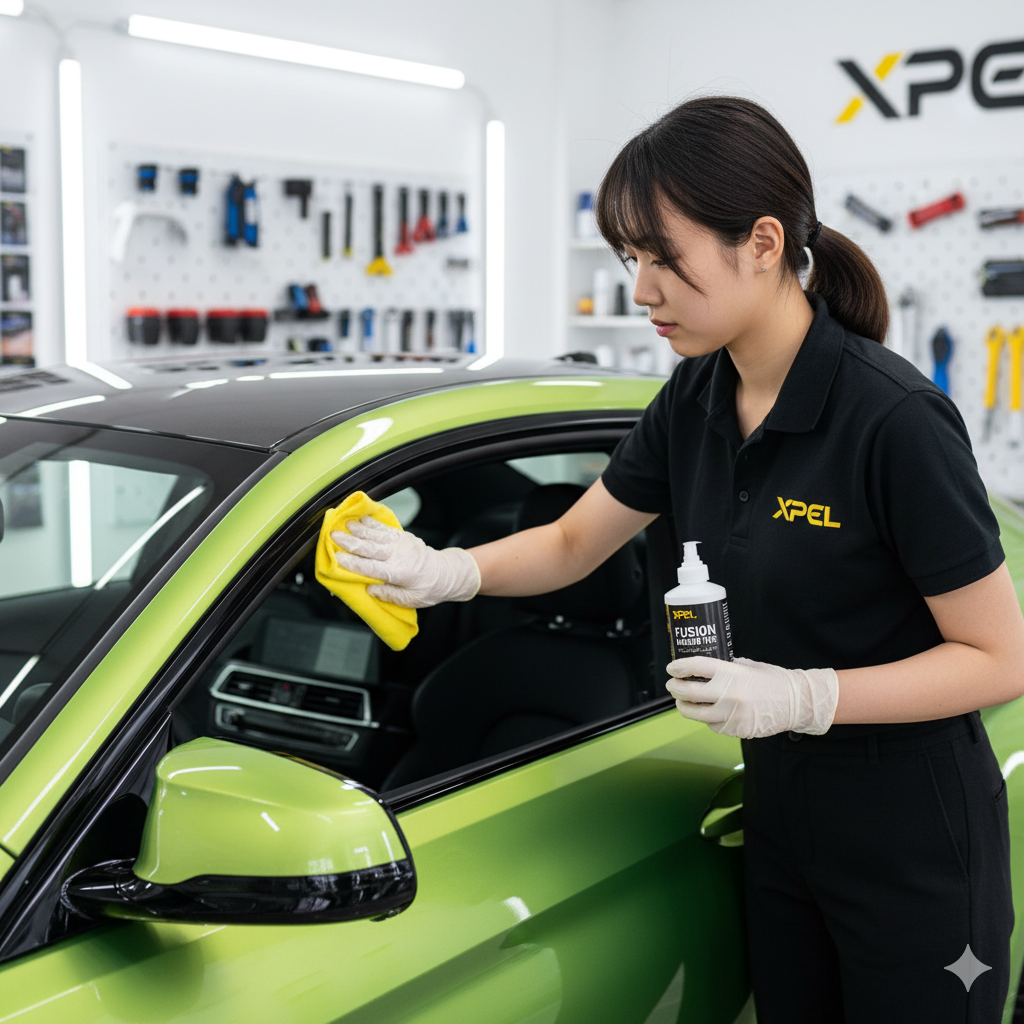 BMW Ceramic Coating Application in Los Angeles | XPEL Fusion Plus Protection