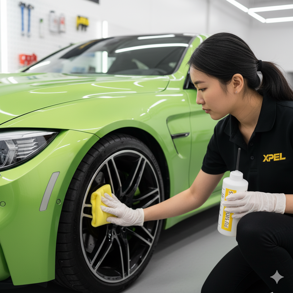 BMW Ceramic Coating Application in Los Angeles | XPEL Fusion Plus Protection