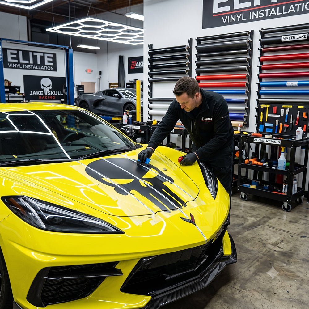 Custom Corvette Stripes & Performance Graphics