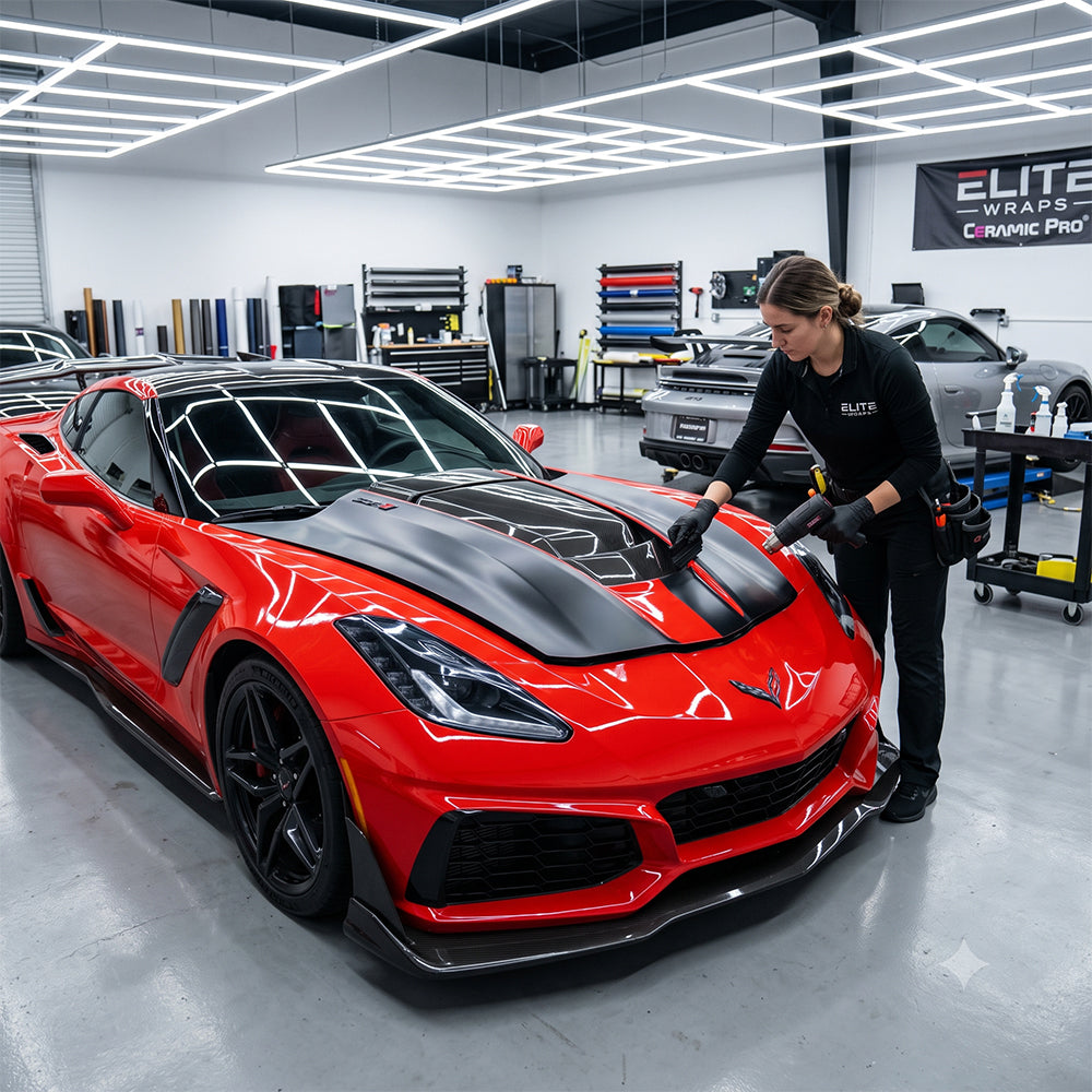 Custom Corvette Stripes & Performance Graphics