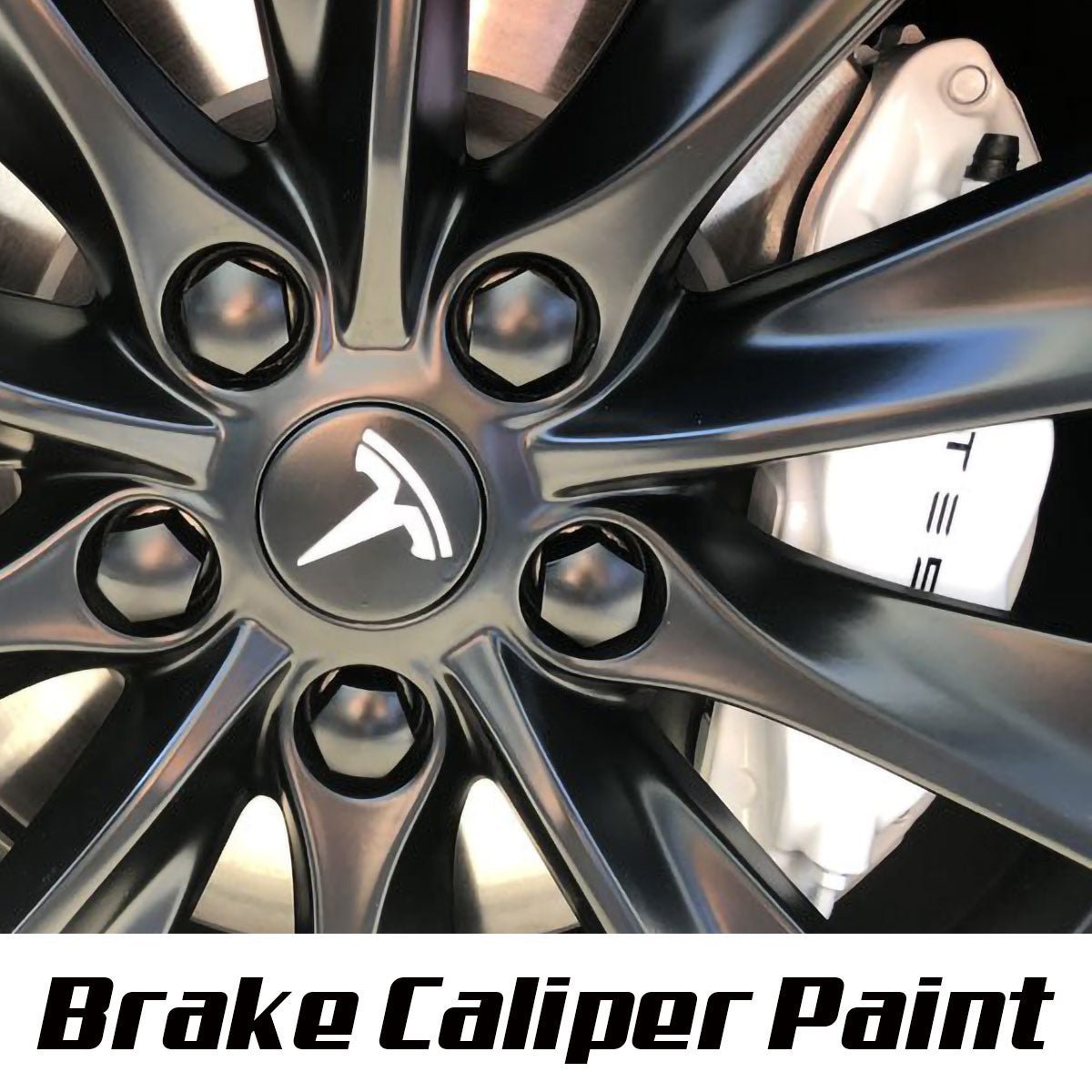 Custom Color Brake Caliper Painting with Logo Service in Los Angeles
