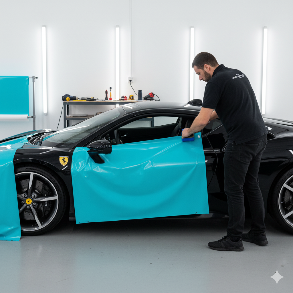 Ferrari Color Change PPF Wrap Installation: Ultimate Customization & Preservation in Los Angeles