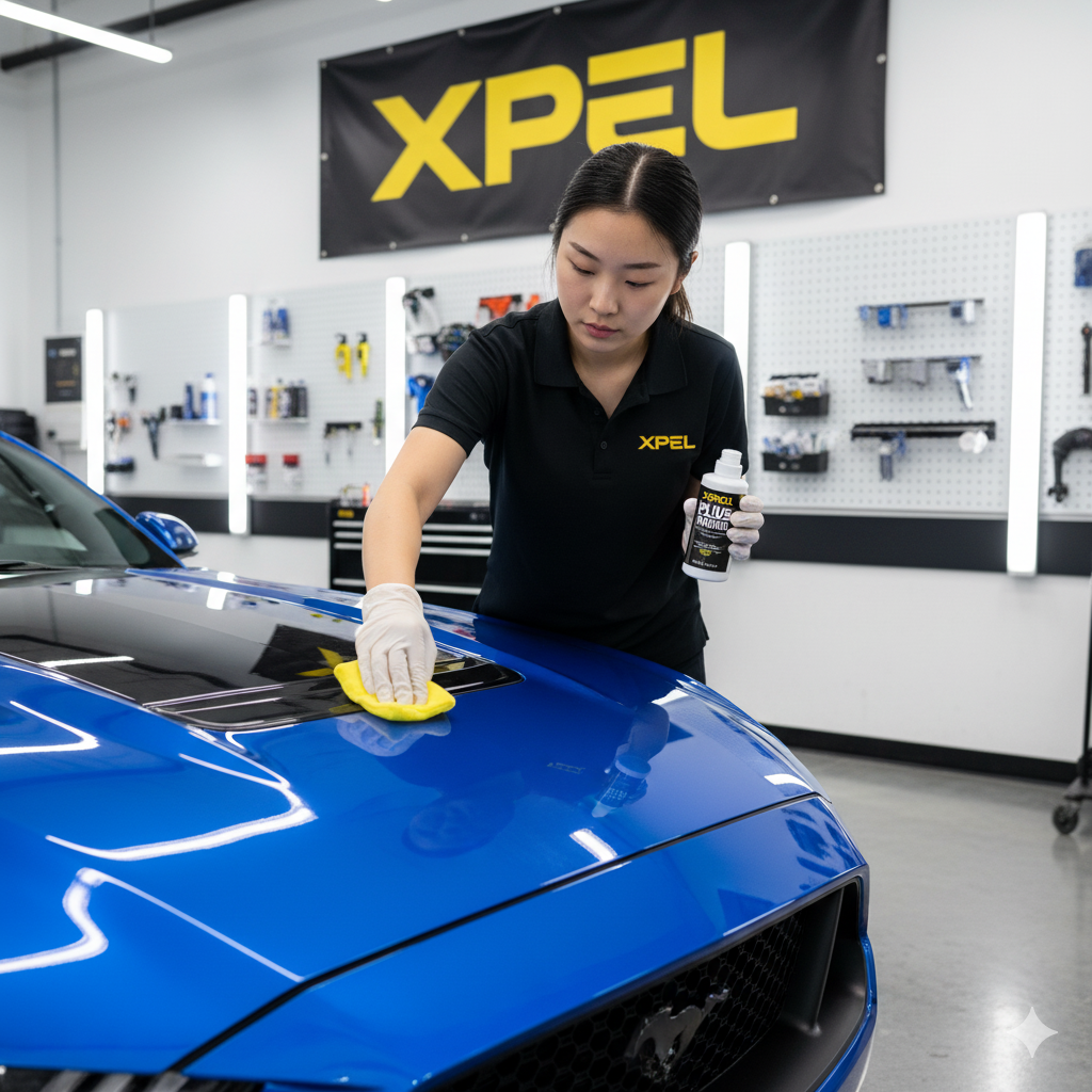 Ford Ceramic Coating Application in Los Angeles | XPEL Fusion Plus