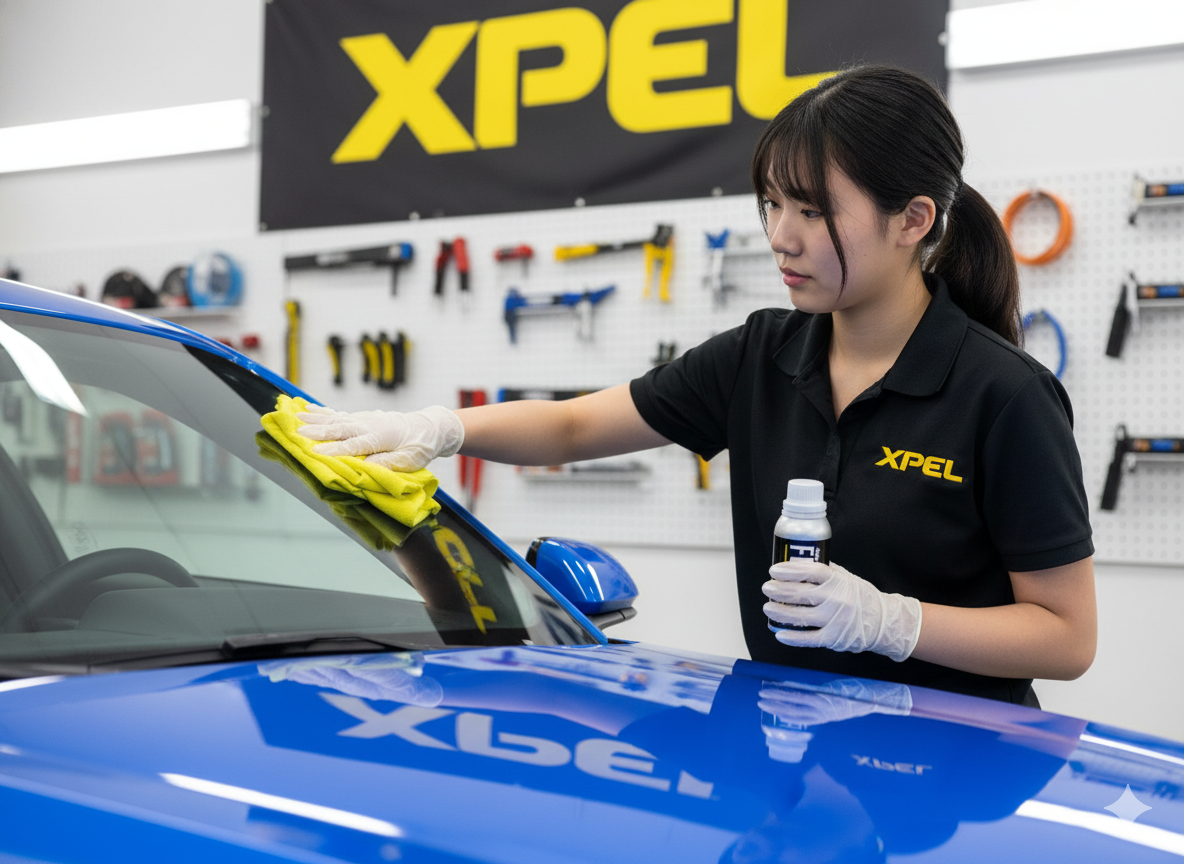 Ford Ceramic Coating Application in Los Angeles | XPEL Fusion Plus