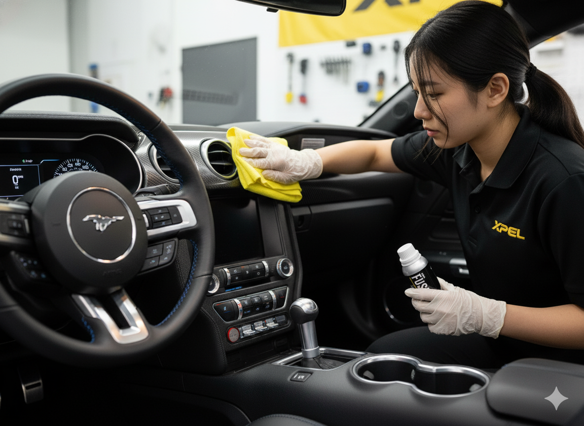 Ford Ceramic Coating Application in Los Angeles | XPEL Fusion Plus