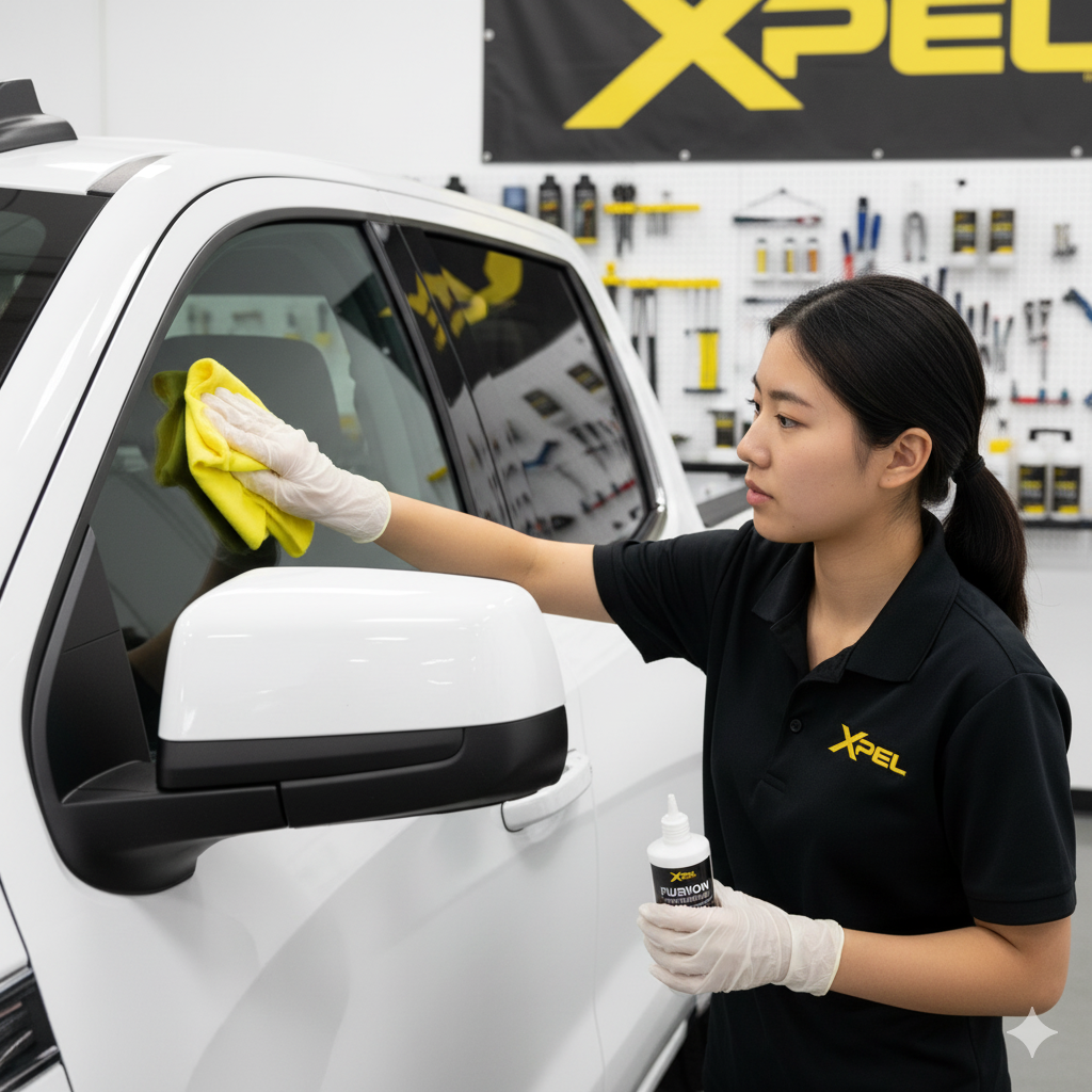 GMC Ceramic Coating Application in Los Angeles | XPEL Fusion Plus