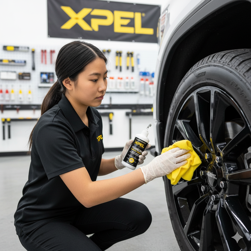 GMC Ceramic Coating Application in Los Angeles | XPEL Fusion Plus