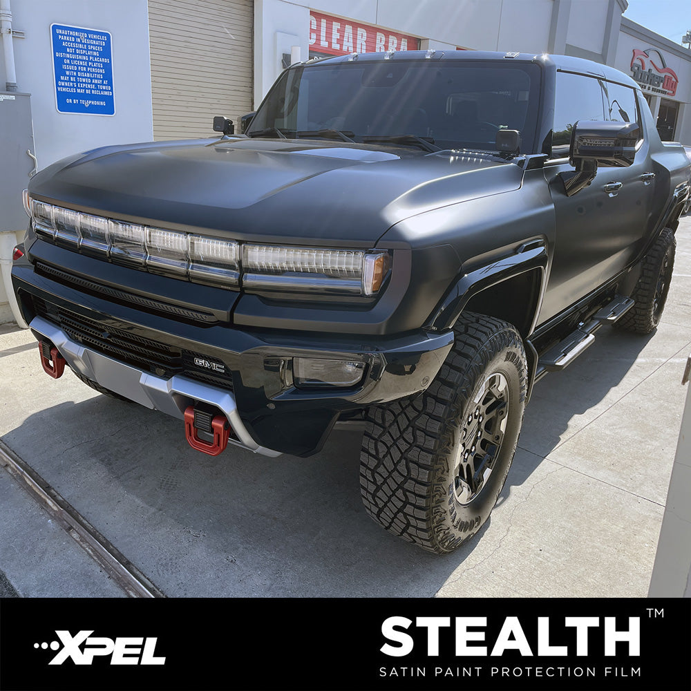 XPEL Hummer EV Paint Protection Film PPF Clear Bra Installation Los Angeles