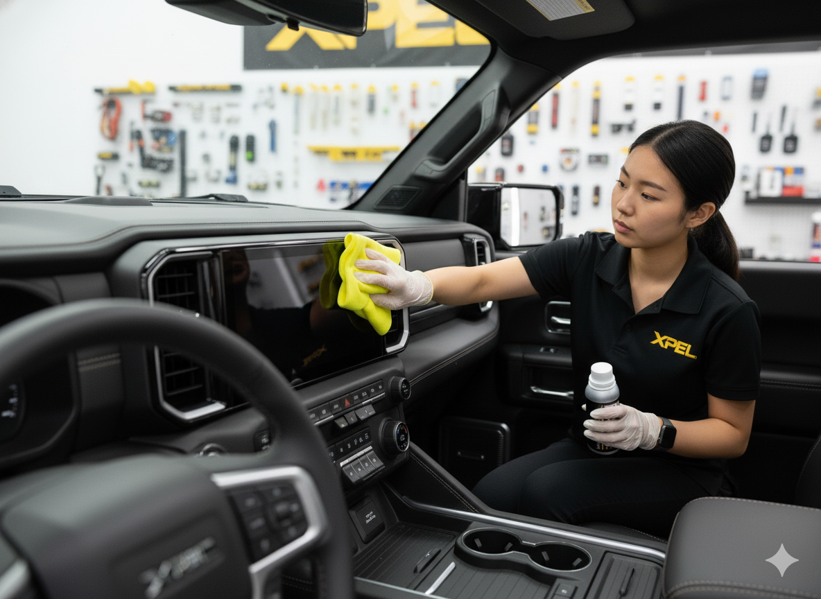 HUMMER EV Ceramic Coating Application in Los Angeles | XPEL Fusion Plus