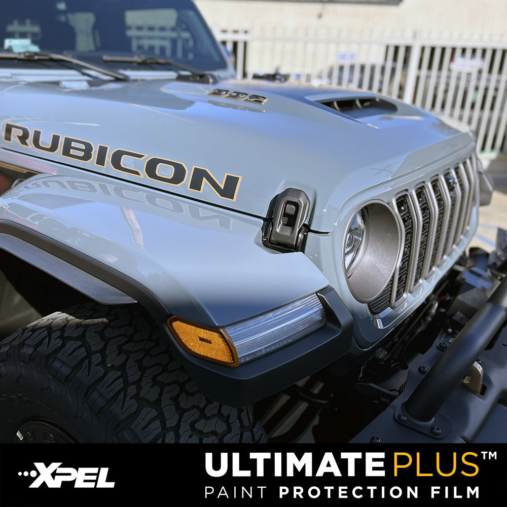XPEL Jeep Paint Protection Film PPF Clear Bra Installation Los Angeles Wrangler Grand Cherokee
