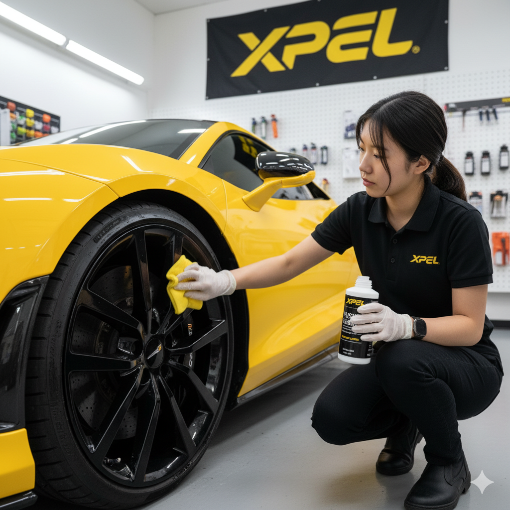 McLaren Ceramic Coating Application in Los Angeles | XPEL Fusion Plus
