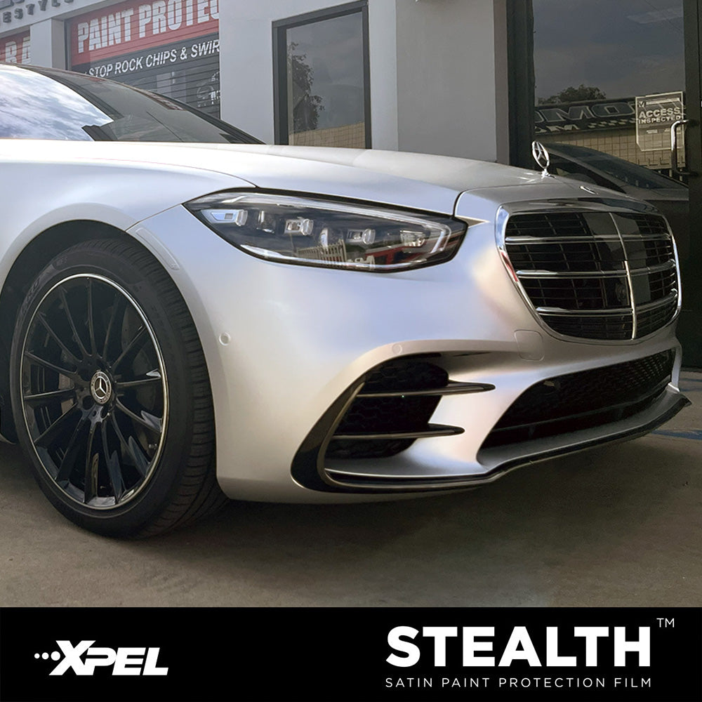 XPEL Mercedes Paint Protection Film PPF Clear Bra Installation Los Angeles