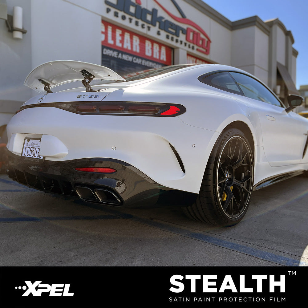 XPEL Mercedes Paint Protection Film PPF Clear Bra Installation Los Angeles