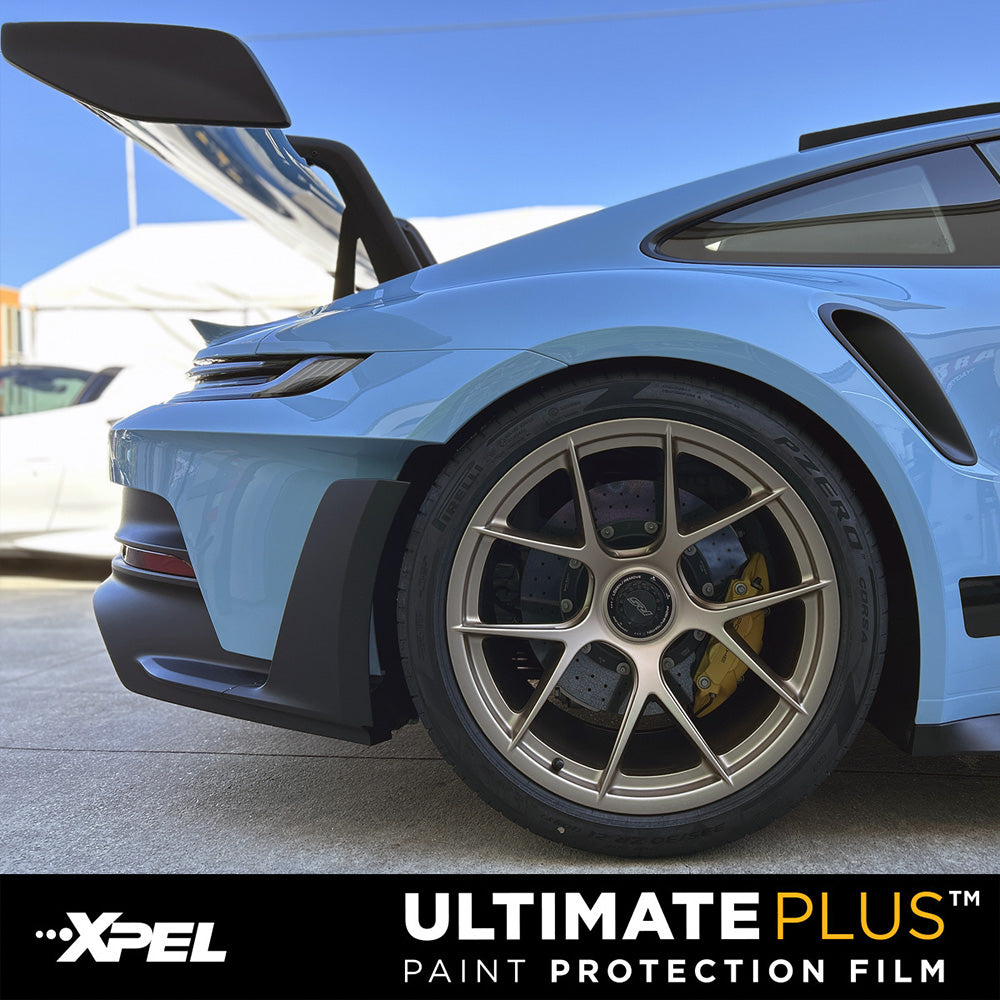 XPEL Porsche Paint Protection Film PPF Clear Bra Installation Los Angeles 911 Taycan GT