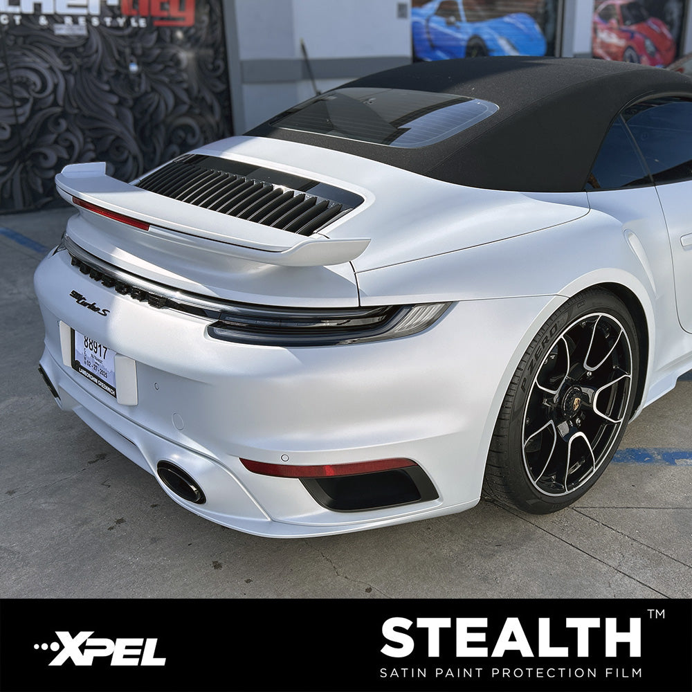 XPEL Porsche Paint Protection Film PPF Clear Bra Installation Los Angeles 911 Taycan GT