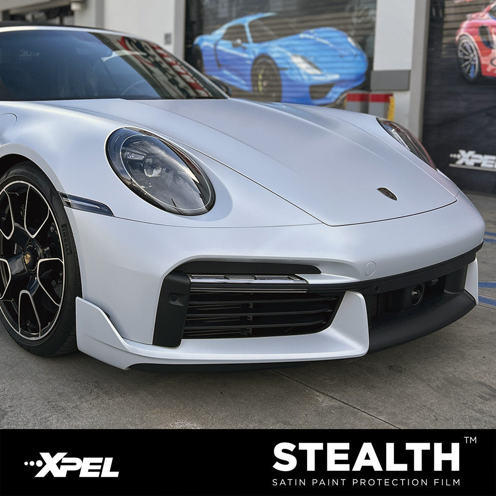 XPEL Porsche Paint Protection Film PPF Clear Bra Installation Los Angeles 911 Taycan GT