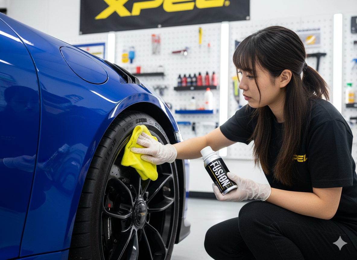 Porsche Ceramic Coating Application in Los Angeles | XPEL Fusion Plu