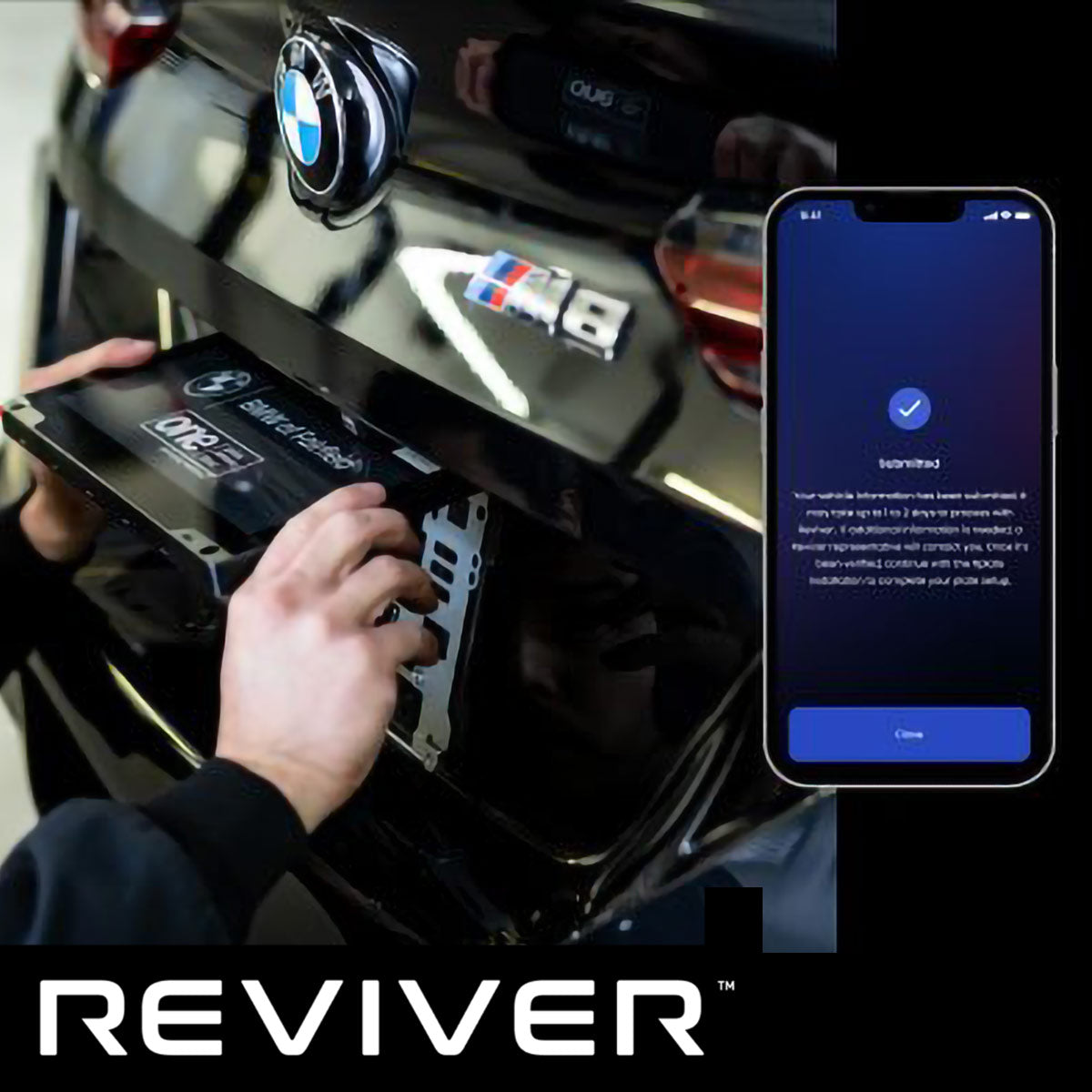 Reviver RPlate Digital License Plate with Expert Installation in Los Angeles