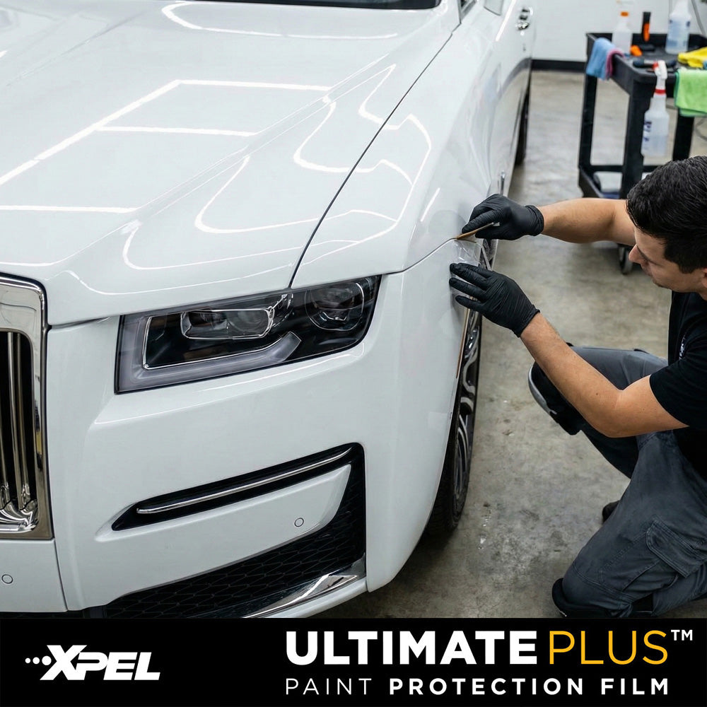 XPEL Rolls Royce Paint Protection Film (PPF) Installation in Los Angeles | Ultimate Plus & Stealth Clear Bra
