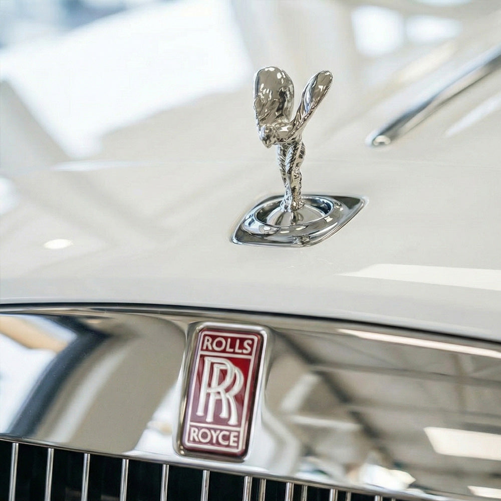 Rolls Royce Hand-Painted Badge & Emblem Indentations