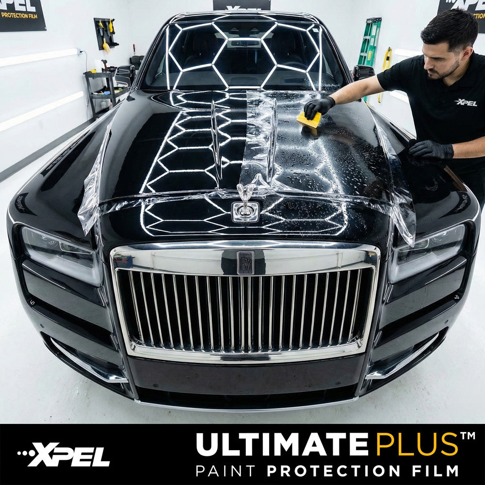 XPEL Rolls Royce Paint Protection Film (PPF) Installation in Los Angeles | Ultimate Plus & Stealth Clear Bra