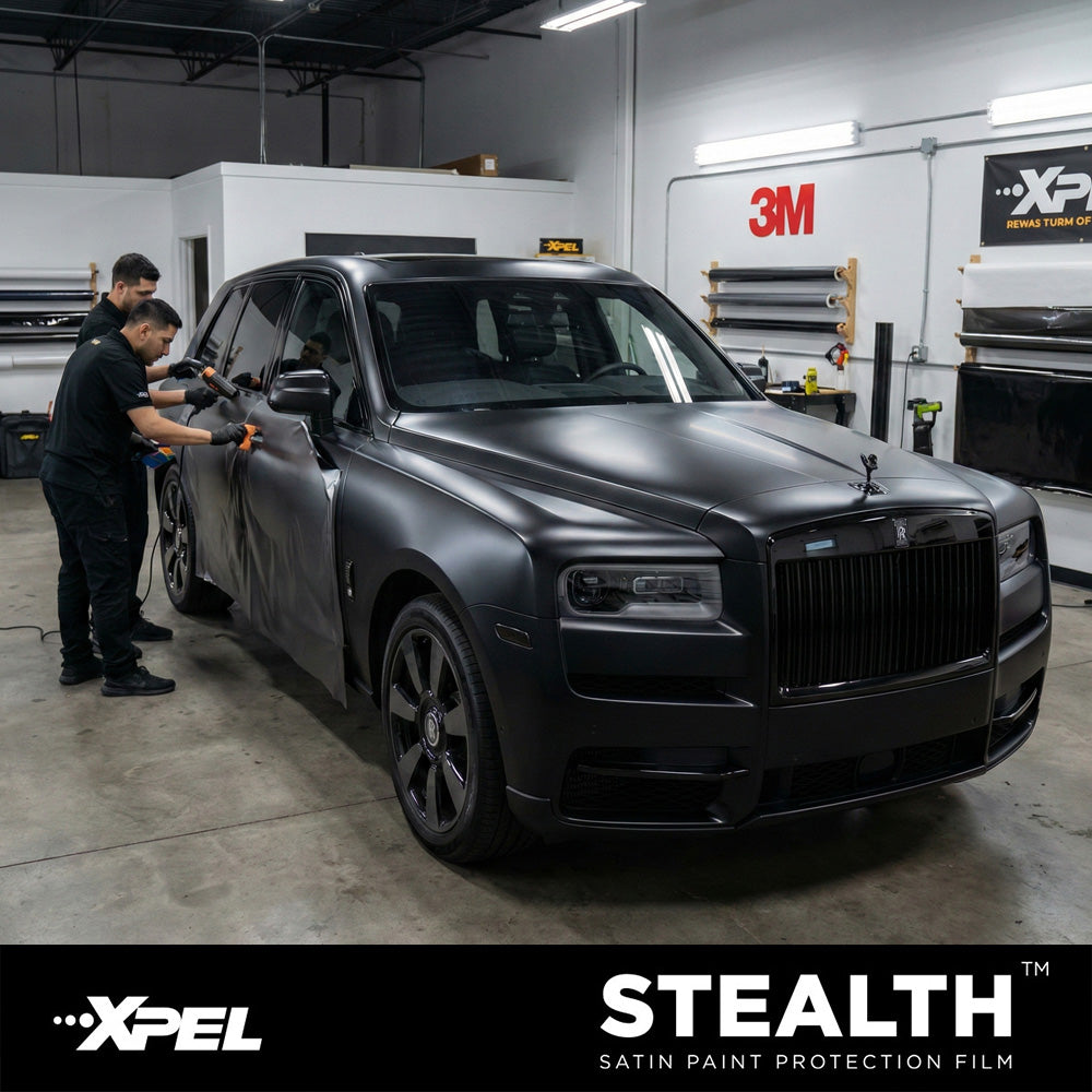 XPEL Rolls Royce Paint Protection Film (PPF) Installation in Los Angeles | Ultimate Plus & Stealth Clear Bra