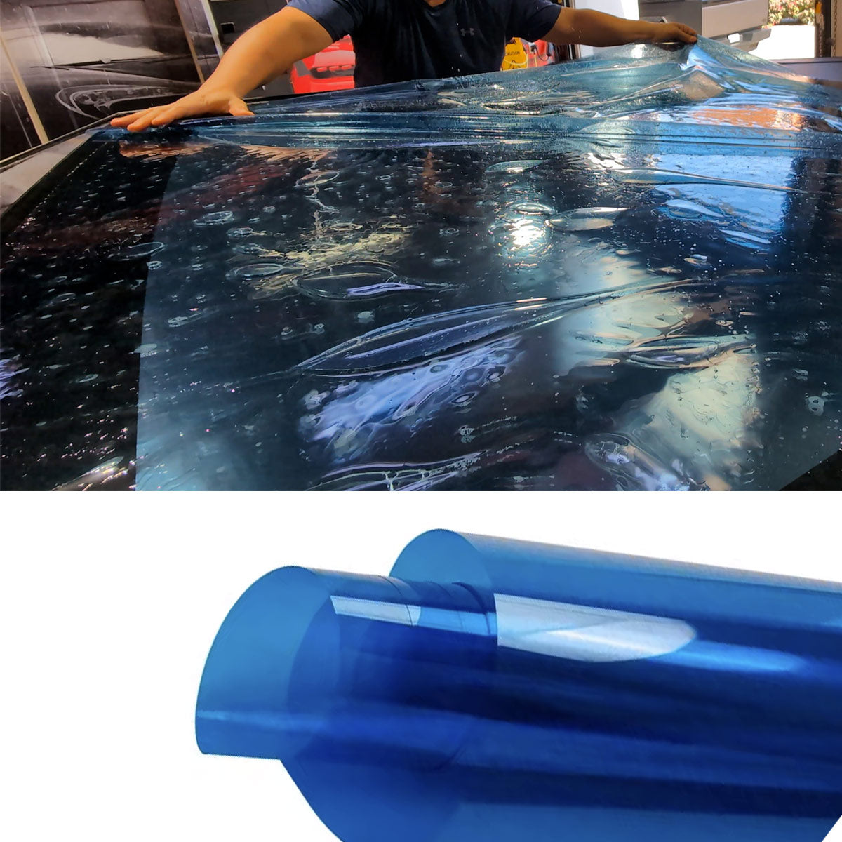 Exterior Sunroof Glass Protection & Tint with UV Heat Reduction Installation