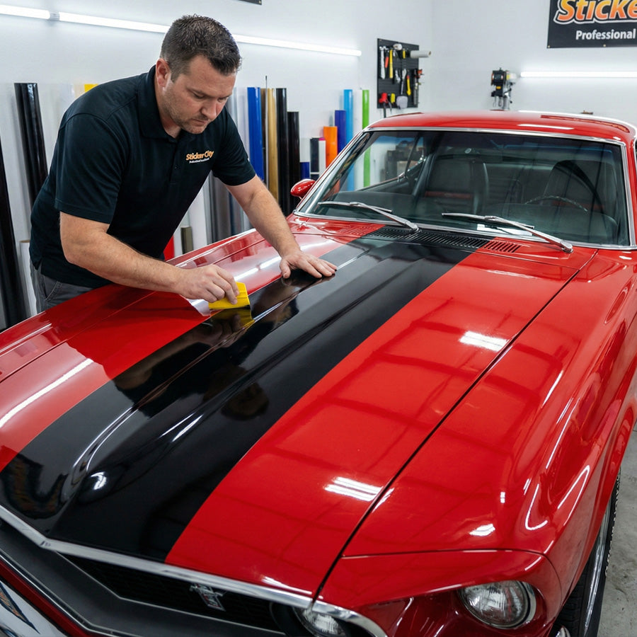 Custom Automotive Racing Stripes & Graphics