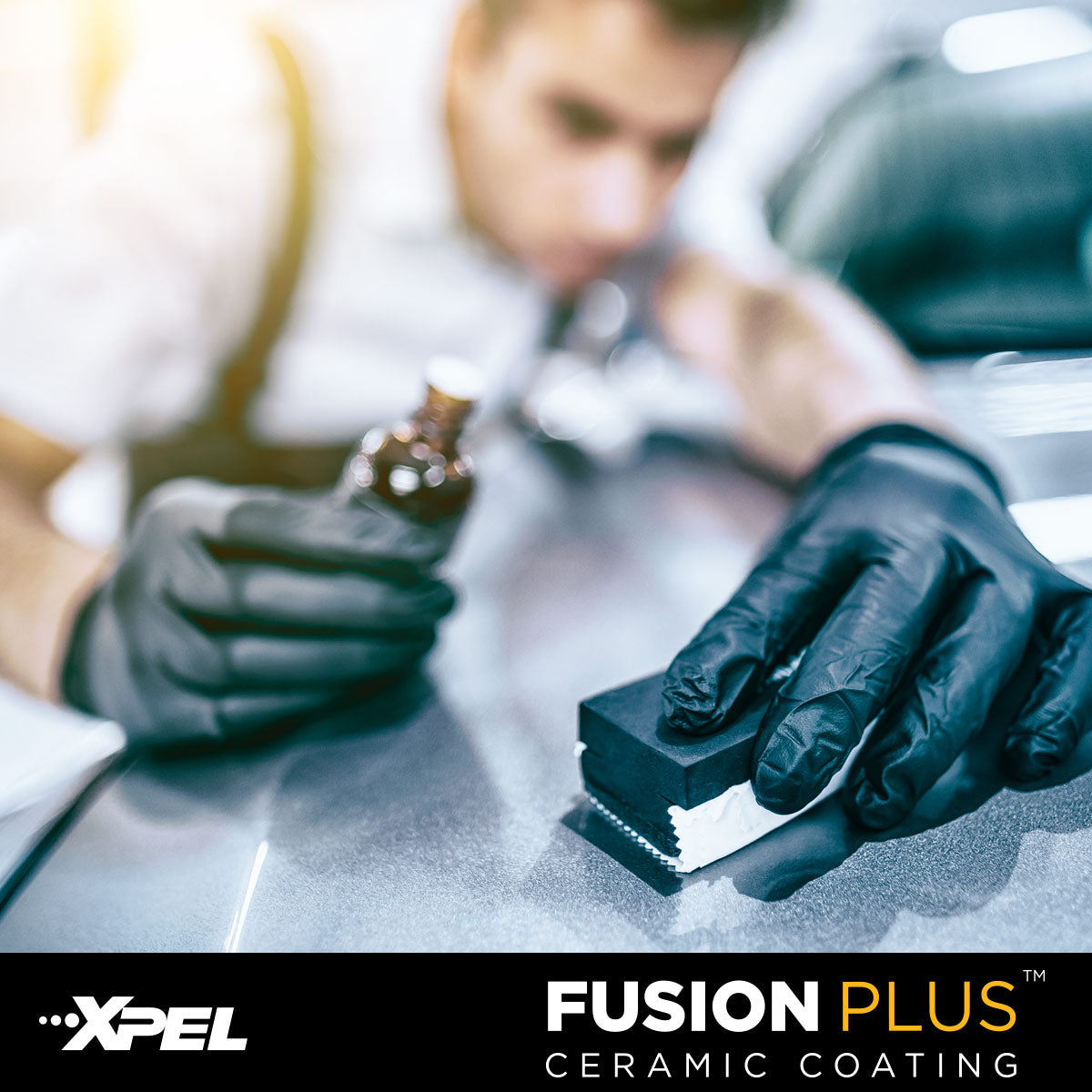 Ceramic Coating Hydrophobic Paint Protection Installation in Los Angels - XPEL Fusion Plus