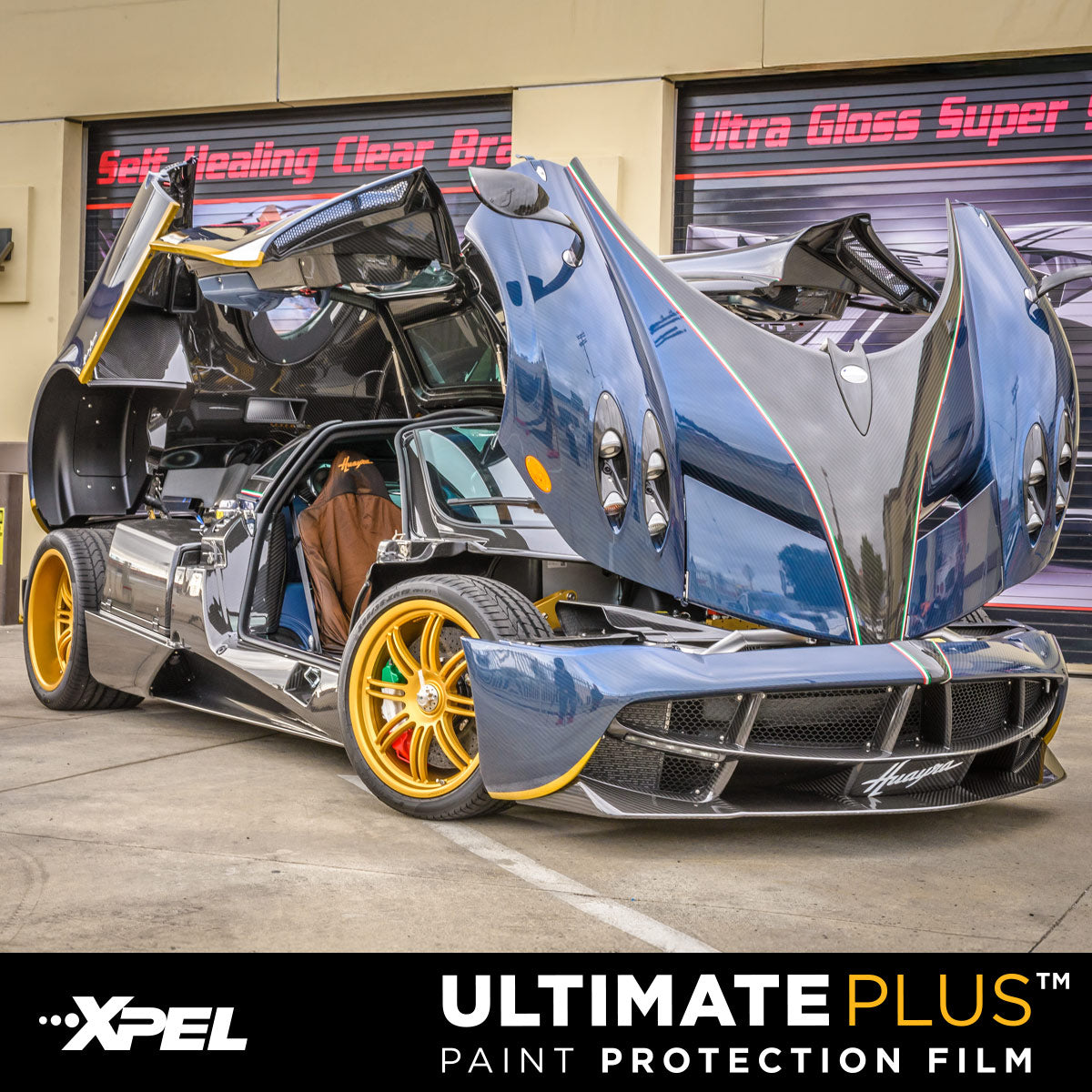 XPEL Ultimate Clear Bra Paint Protection Film Installation Los Angeles - Glossy Finish