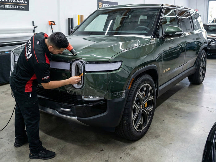 Rivian R1S/R1T Upgrades Sherman Oaks: PPF, Ceramic & Blackout