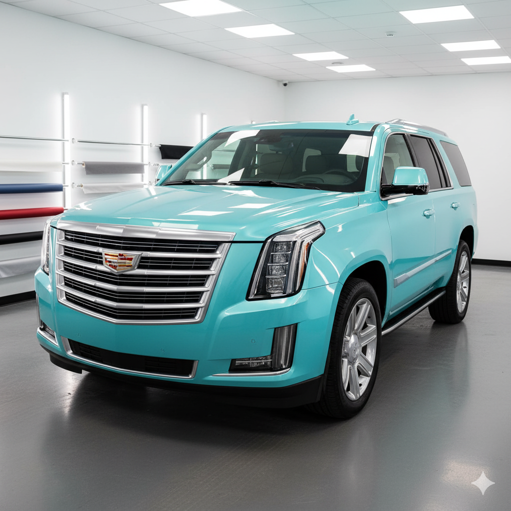 Cadillac Color Change PPF Wrap Installation: Customization & Defense in Los Angeles