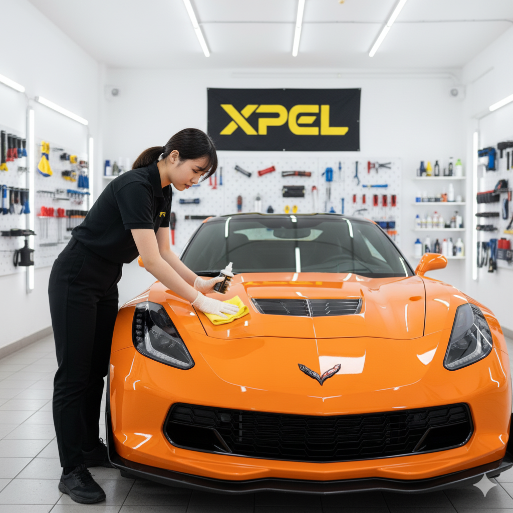 Chevrolet Ceramic Coating Application in Los Angeles | XPEL Fusion Plus