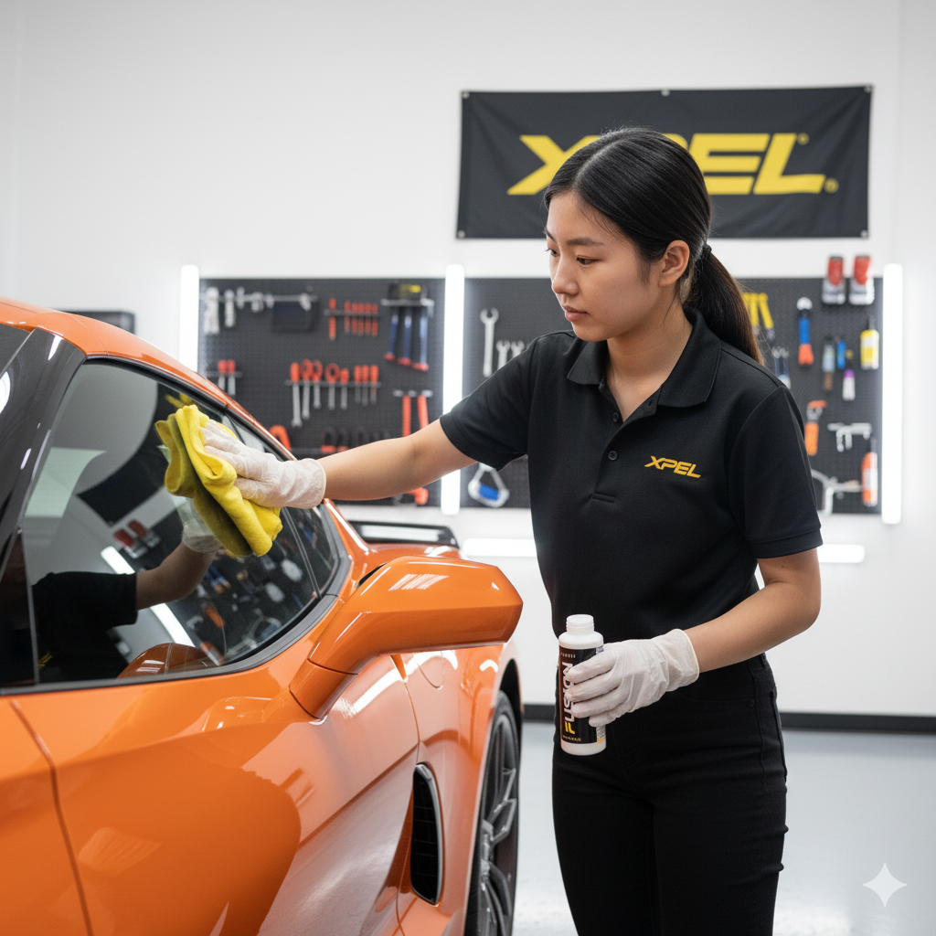 Chevrolet Ceramic Coating Application in Los Angeles | XPEL Fusion Plus