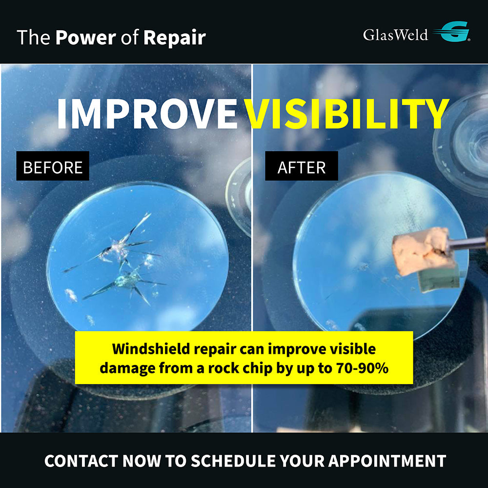 Premium Windshield Rock Chip Repair in Los Angeles: GlasWeld Zoom System