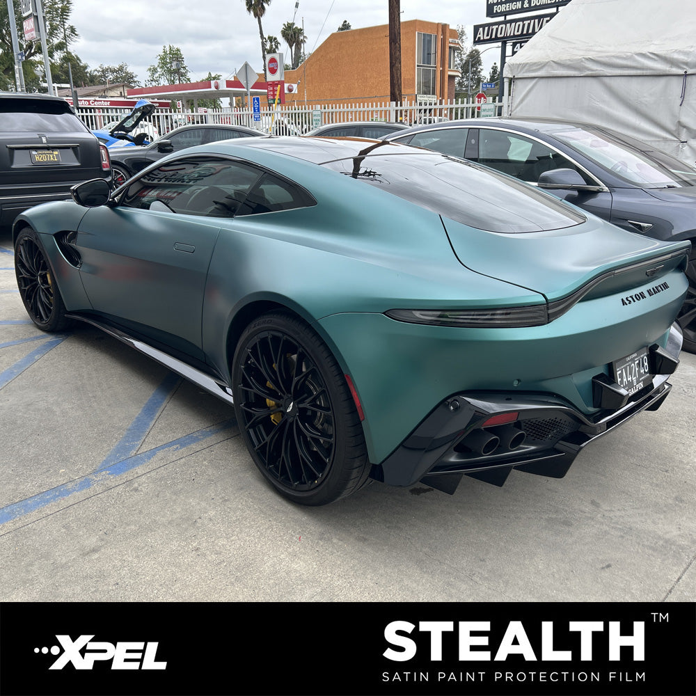 XPEL Aston Martin Paint Protection Film (PPF) Clear Bra Installation in Los Angeles | Full Front & Full Body Clear Bra for All Models