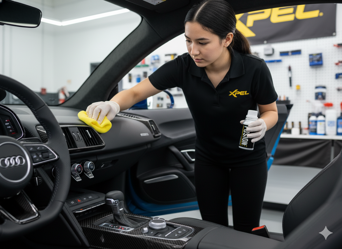 Audi Ceramic Coating Application in Los Angeles | XPEL Fusion Plus Protection