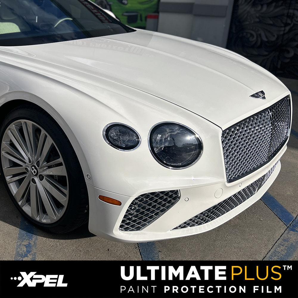 Bentley Paint Protection Film PPF Clear Bra Installation Los Angeles