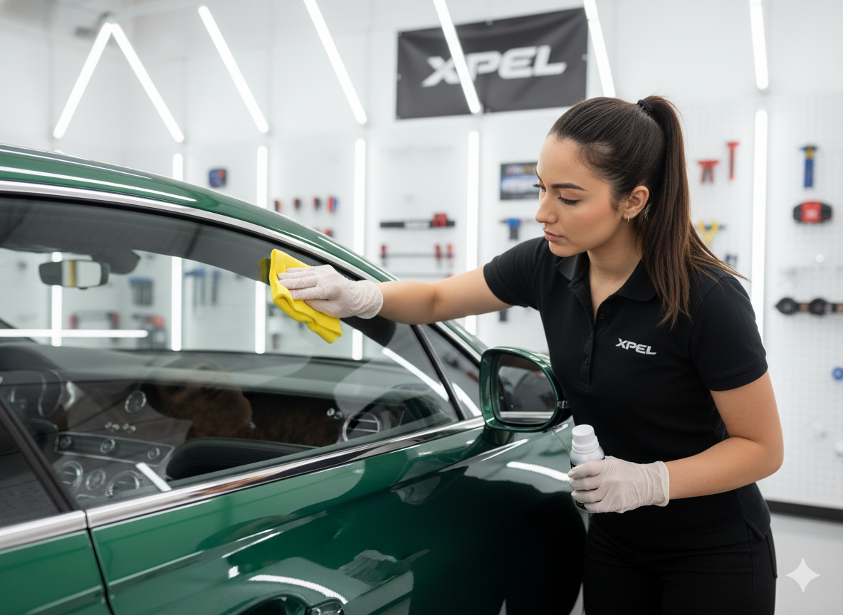 Bentley Ceramic Coating Application in Los Angeles | XPEL Fusion Plus