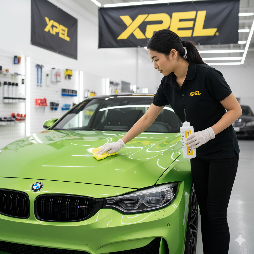 BMW Ceramic Coating Application in Los Angeles | XPEL Fusion Plus Protection