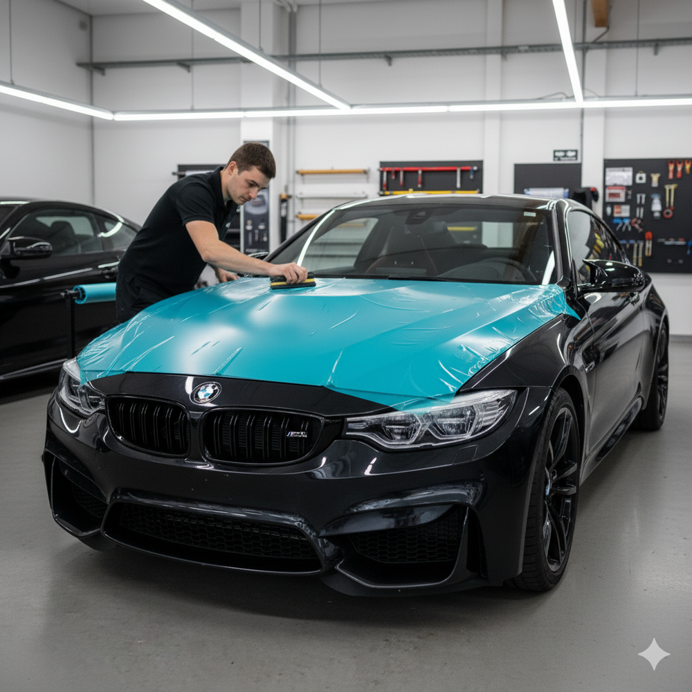 BMW Color Change PPF Wrap Installation Los Angeles