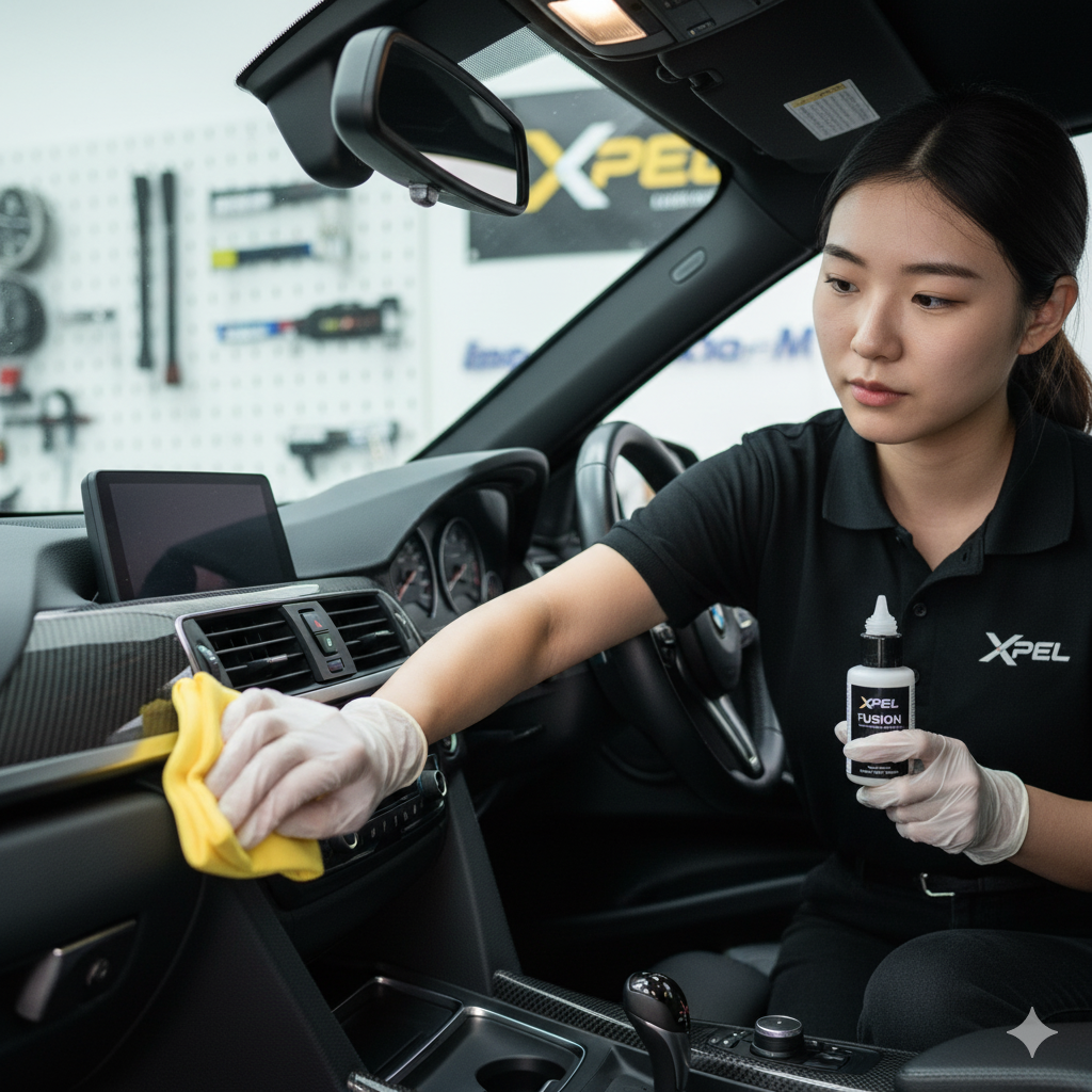 BMW Ceramic Coating Application in Los Angeles | XPEL Fusion Plus Protection