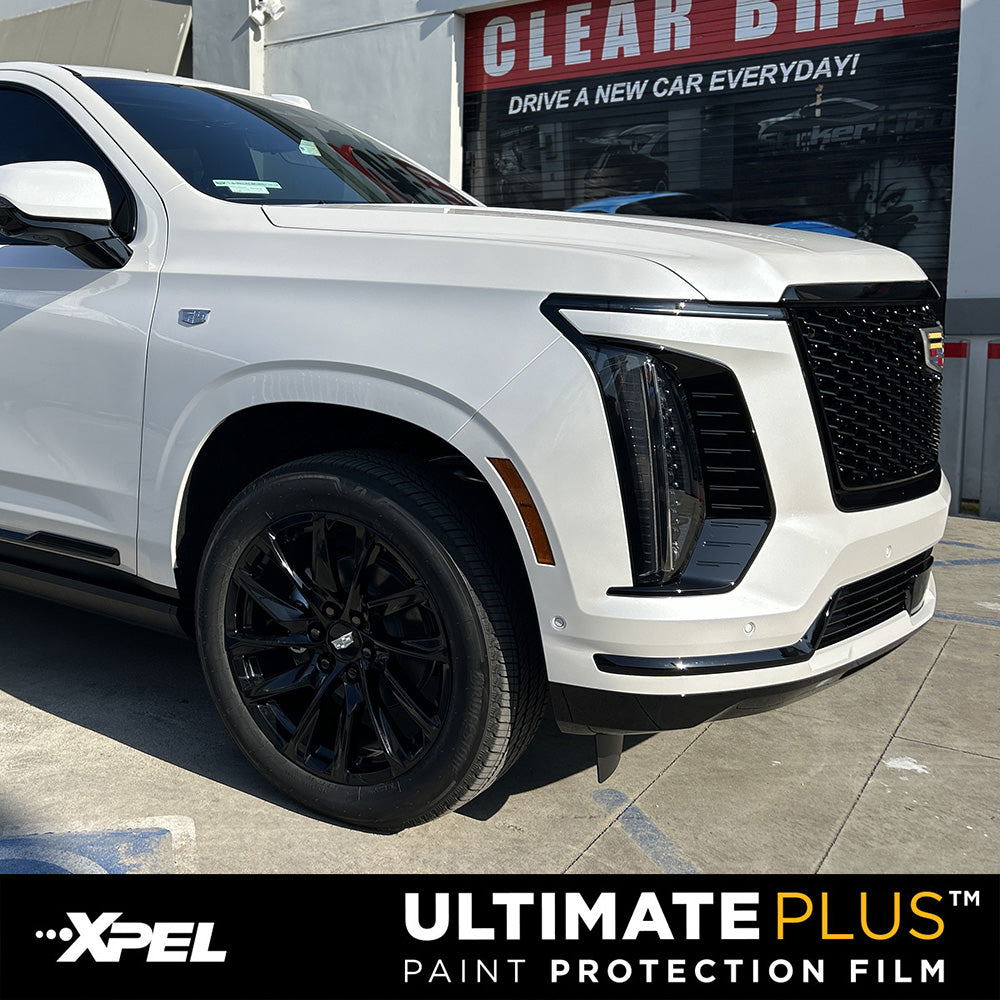 XPEL Cadillac Paint Protection Film PPF Clear Bra Installation Los Angeles